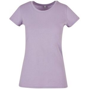 Build Your Brand Womens/Ladies Basic T-Shirt / Lilac